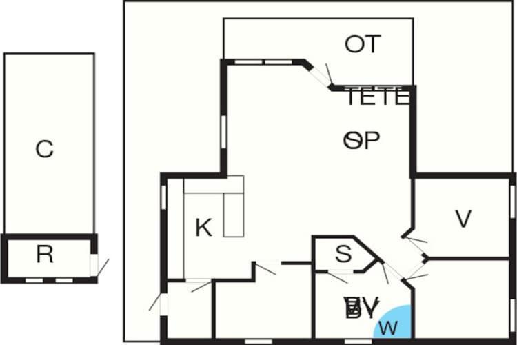 Three-Bedroom Holiday home in Rødby 38 Kramnitse Eksteriør bilde
